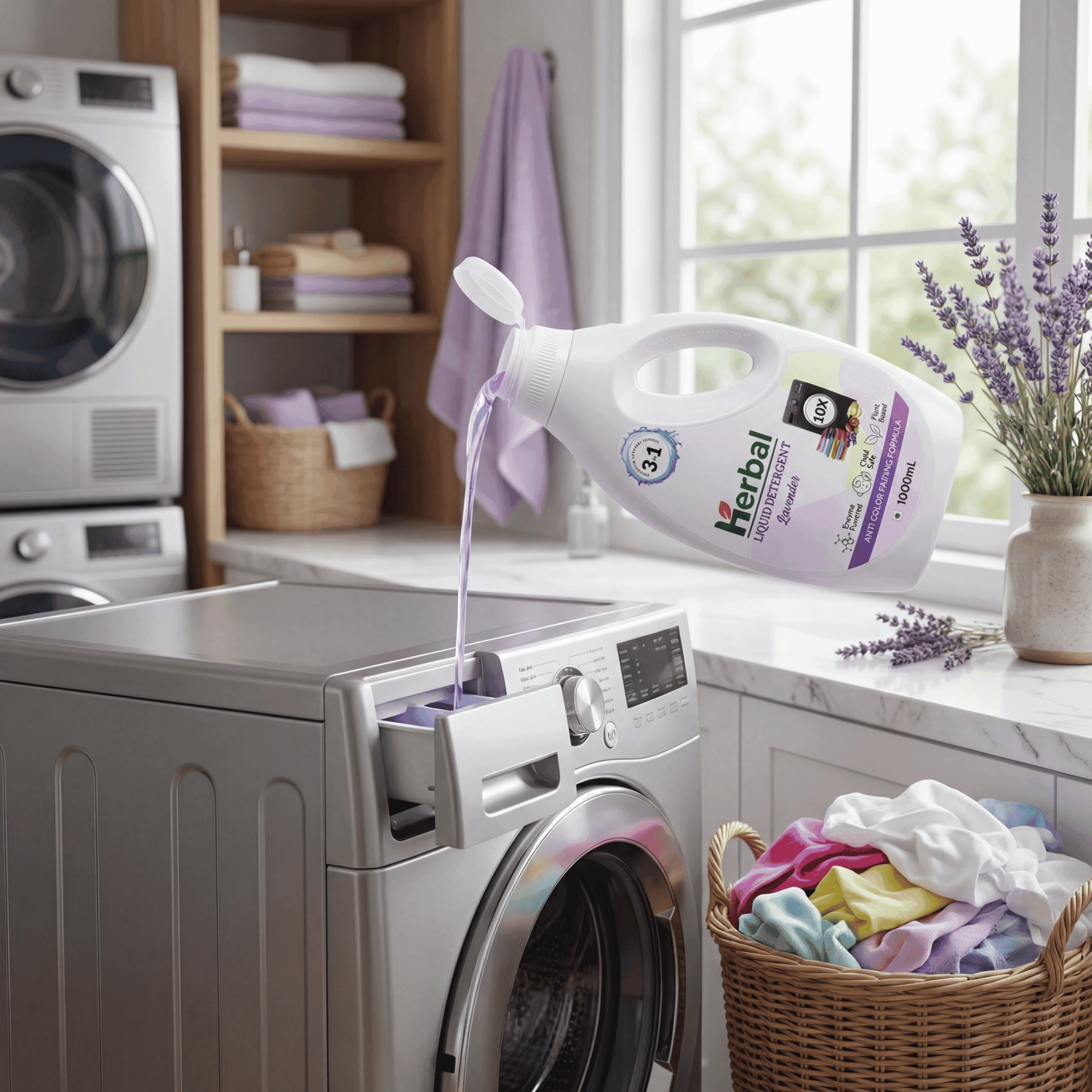 Plant-Based Liquid Detergent