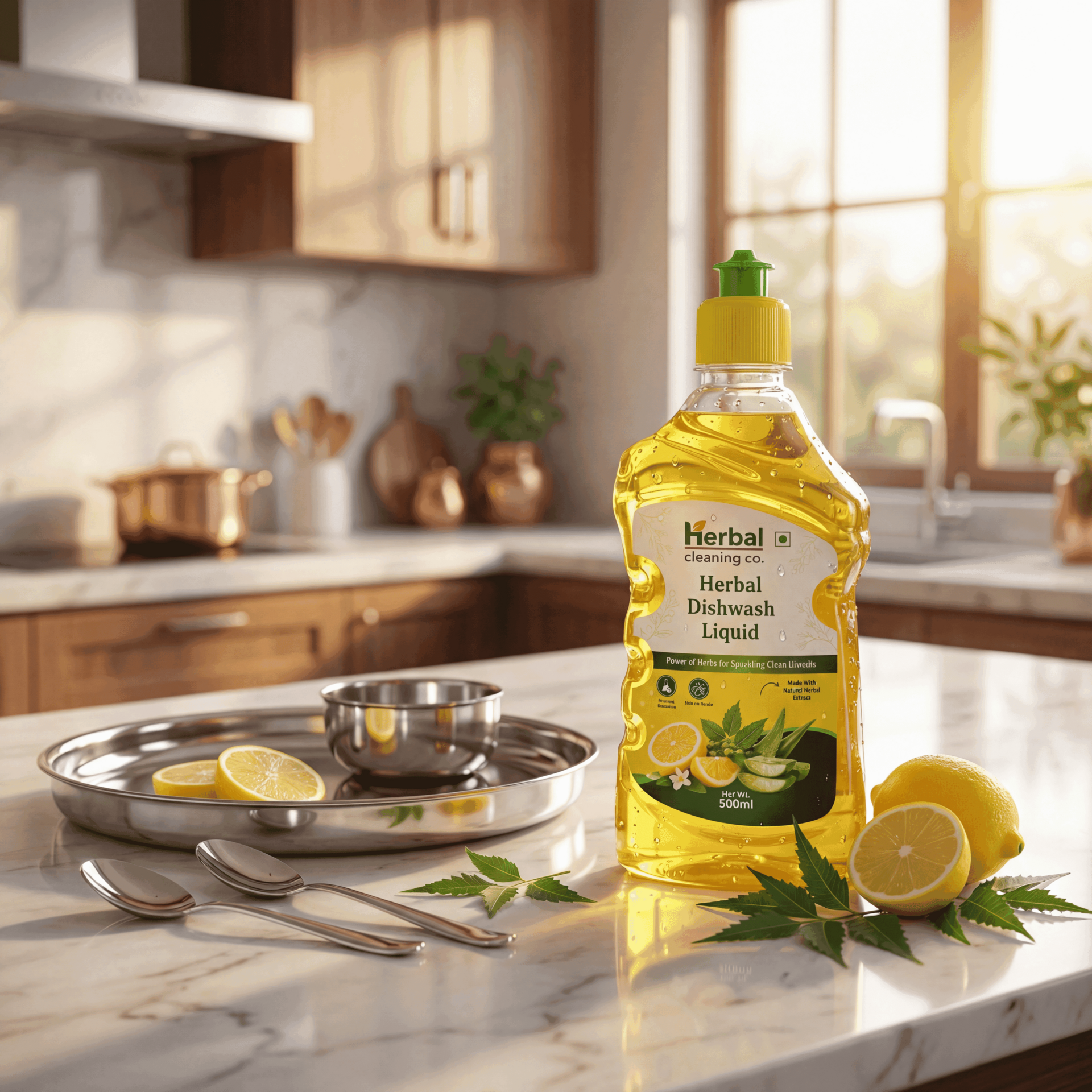 Plant-Based Liquid Dishwash