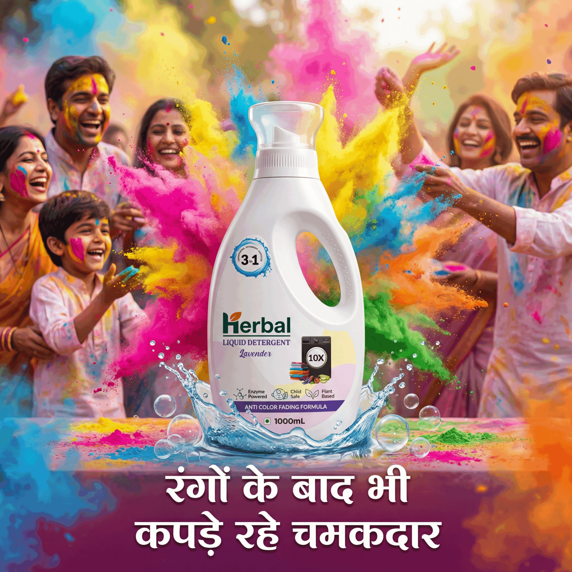 Plant-Based Liquid Detergent