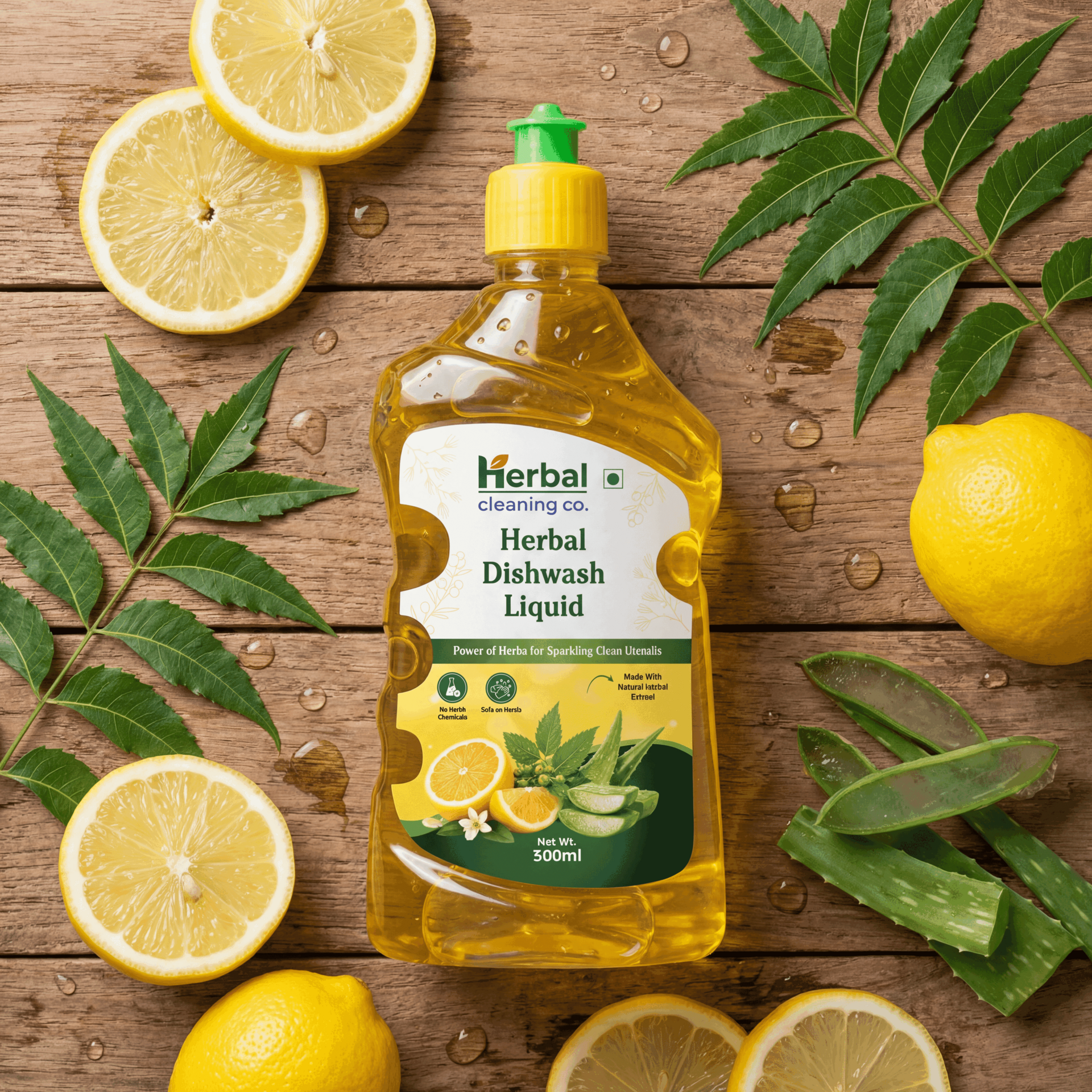 Plant-Based Liquid Dishwash