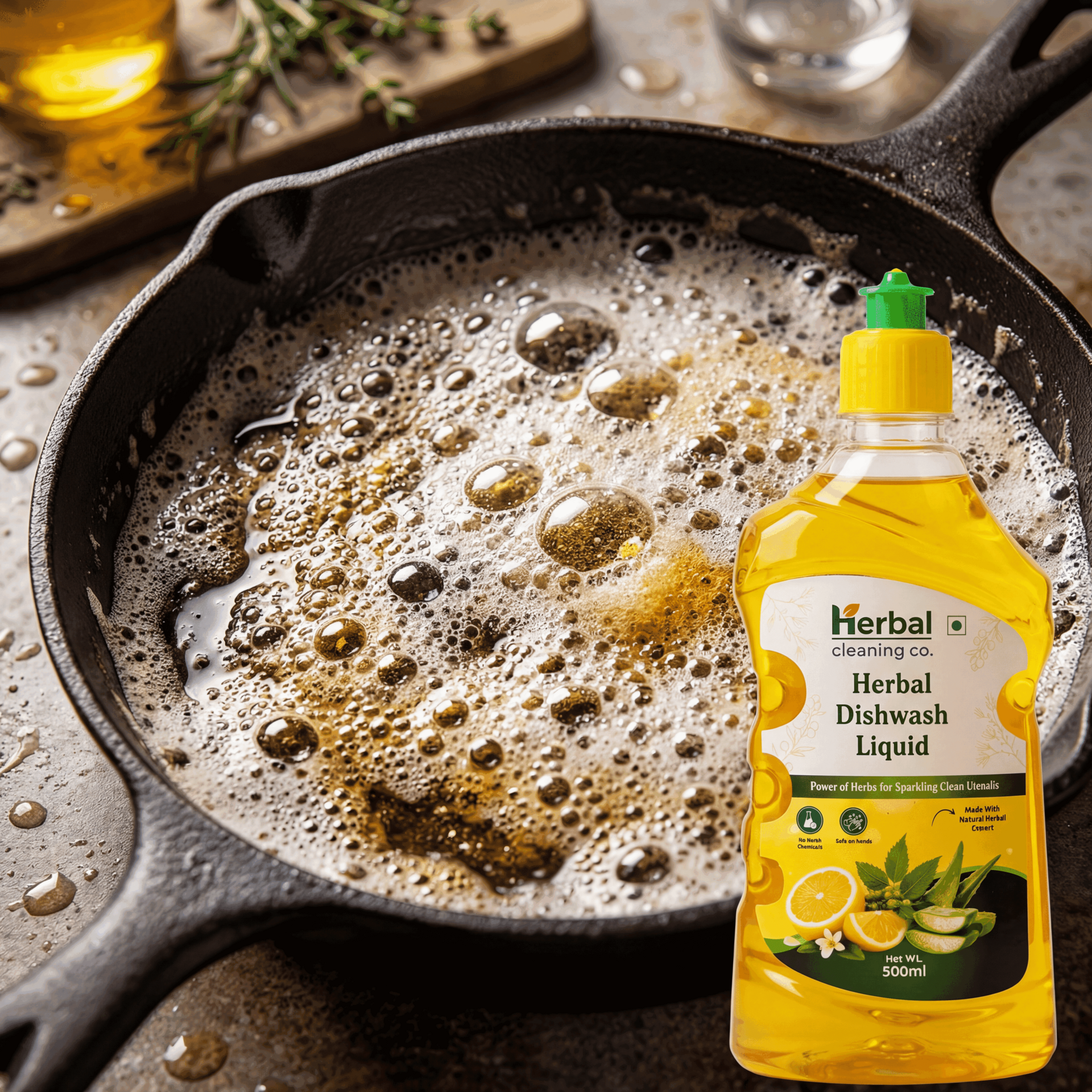 Plant-Based Liquid Dishwash