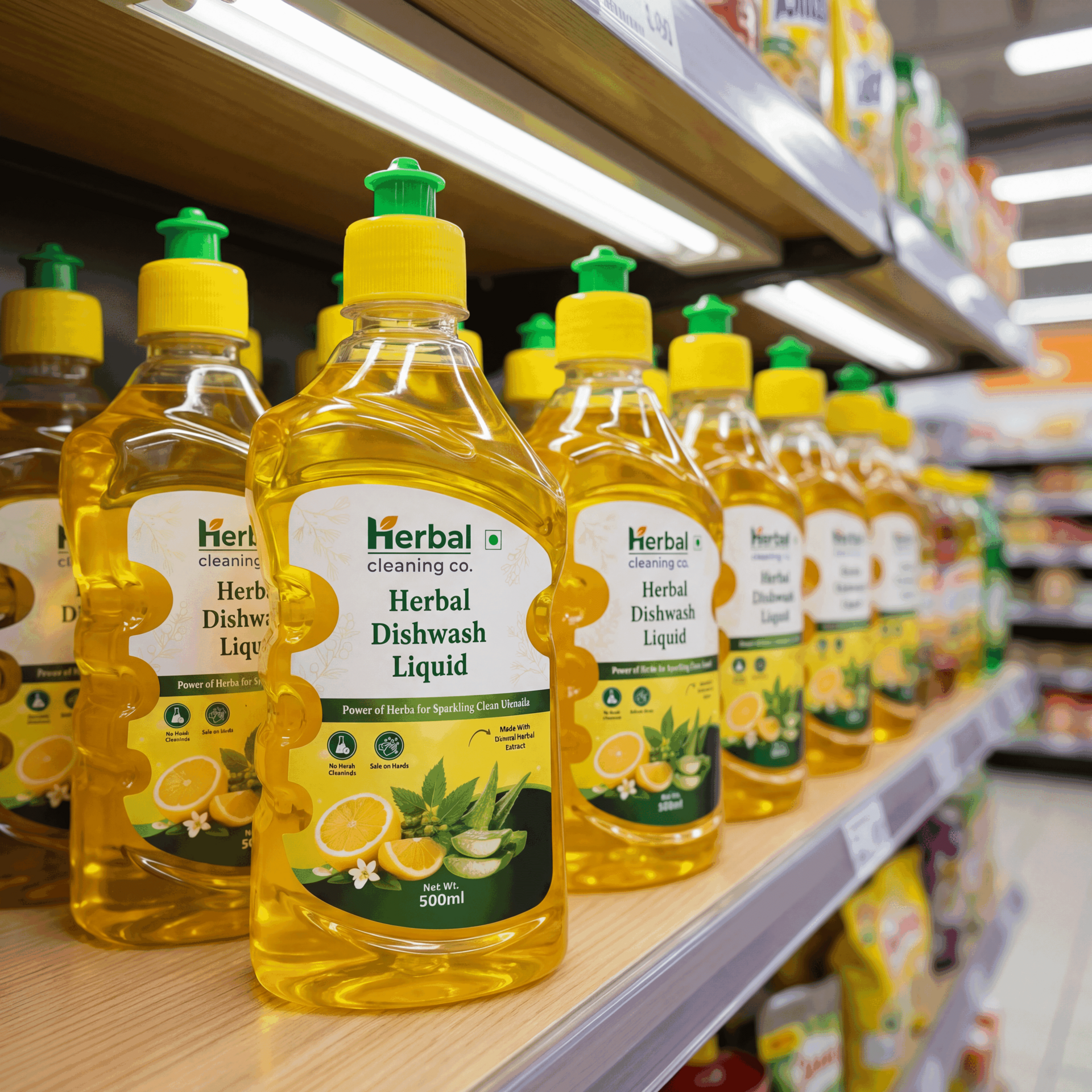 Plant-Based Liquid Dishwash