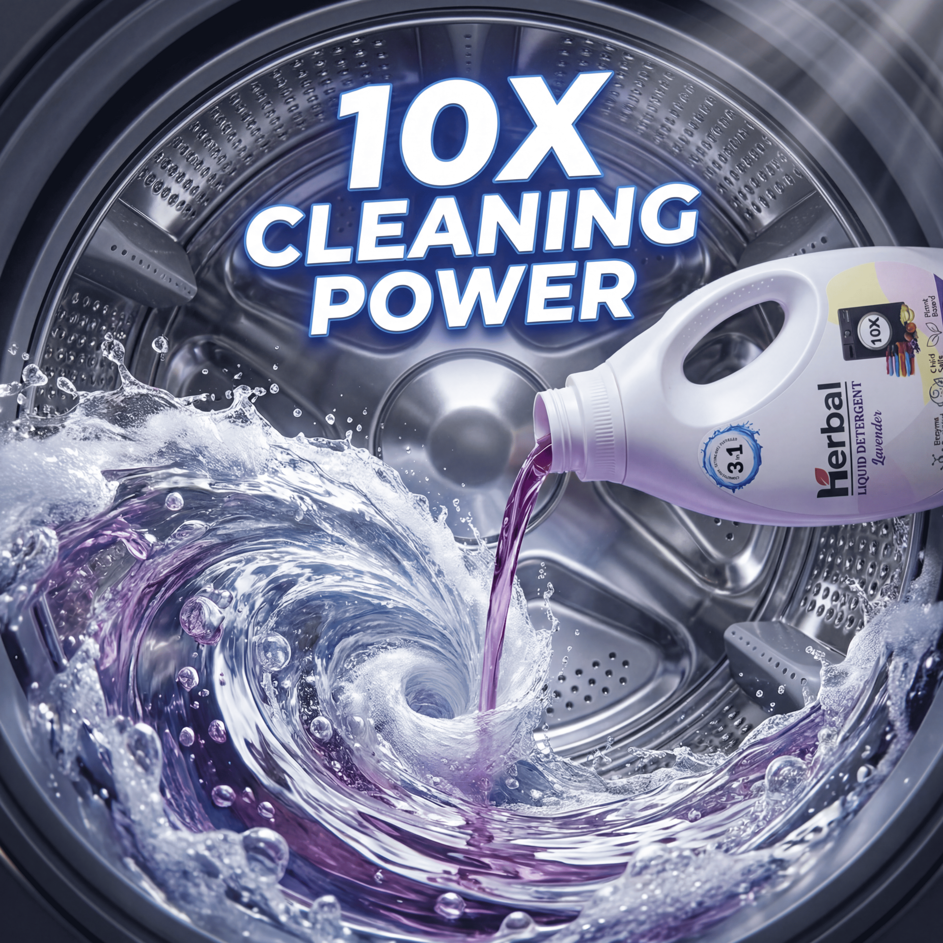 Plant-Based Liquid Detergent